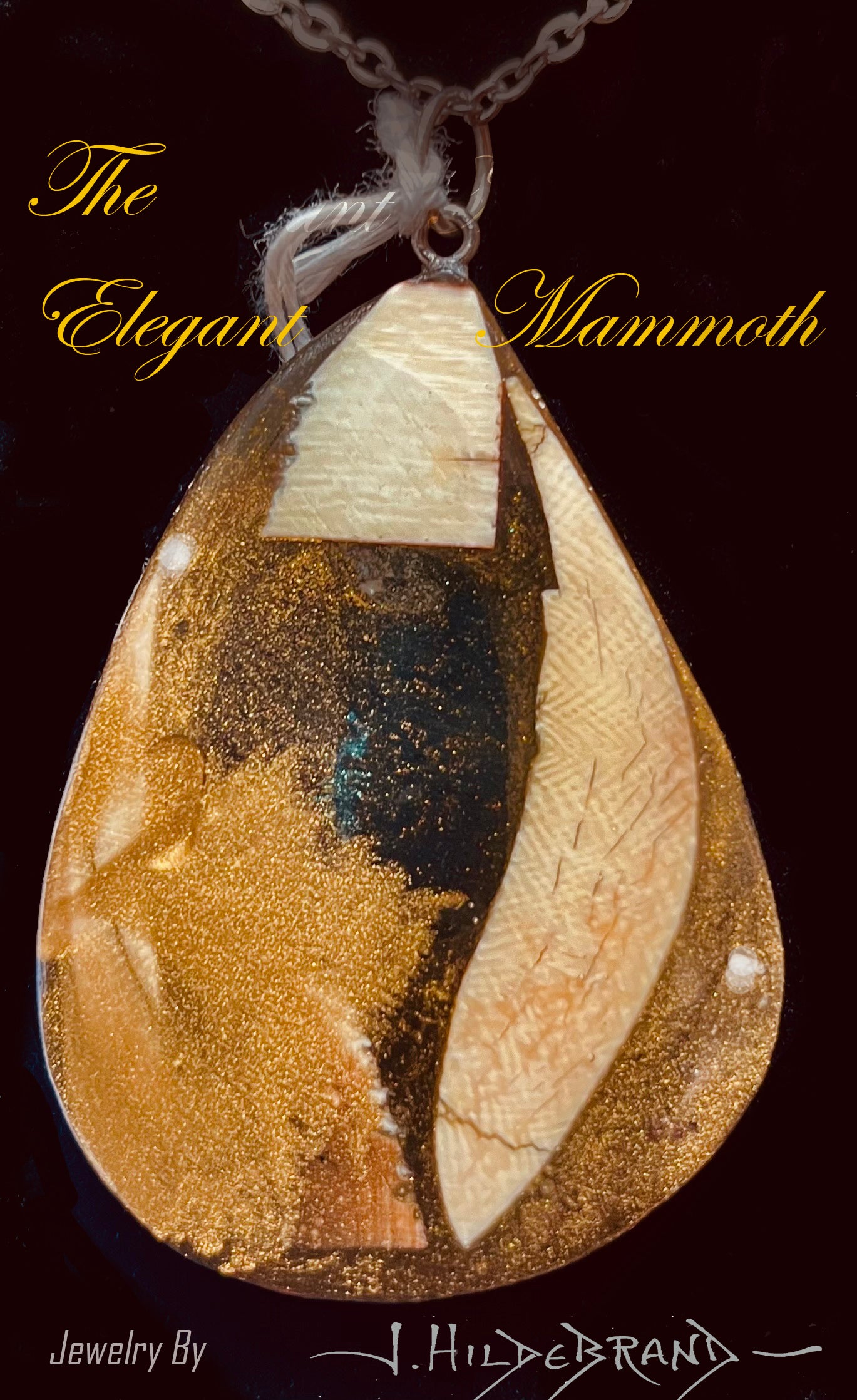 Das elegante Mammut – edler Schmuck aus altem Mammutelfenbein, ethisch, zeitlos und einzigartig.